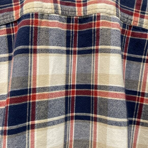 Uniqlo flannel Shirt Plaid Button-Down Shirt Size Medium - Picture 7 of 11
